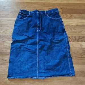 Youth Jean Skirt Size 16 Like New Gloria Vanderbilt